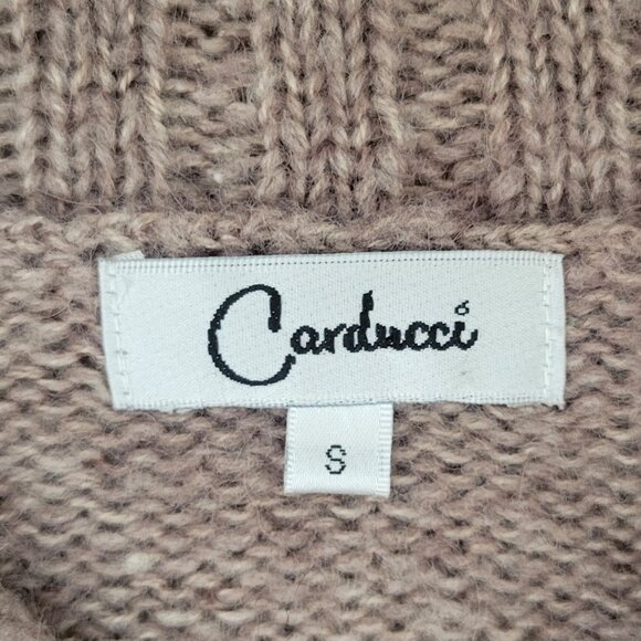 VTG Carducci Lambswool Alpaca Blend Cardigan Sweater Longline Duster - Picture 11 of 13